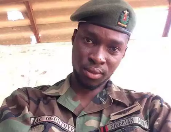 Heartbreaking! See the Young Handsome Army Lieutenant Killed in Latest Boko Haram Attack in Bornu (Photo)